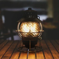 Thous Winds Barebones Railroad Lantern Glass Cover -Roam Ready T7 04