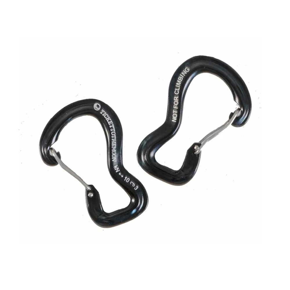 Ticket To The Moon Carabiner For Hammock (1000kg) - 2 Pcs 2 Ticket To The Moon Carabiner For Hammock (1000kg) - 2 Pcs