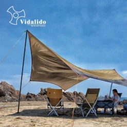 Vidalido Butterfly Tarp L - Tan 19 Vidalido Butterfly Tarp L - Tan -Roam Ready TP 500 2