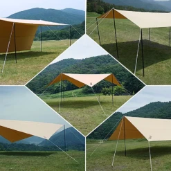 DoD Cheese Tarp M - Khaki -Roam Ready TT10 739 KH 8