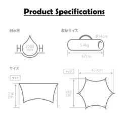 DoD Itsuka No Tarp 23 DoD Itsuka No Tarp -Roam Ready TT5 631 BK 4 1897d0cf 60e1 4edc 86b3 fc2cc31e333c