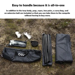 DoD Itsuka No Tarp 26 DoD Itsuka No Tarp -Roam Ready TT5 631 BK 9 b42eb850 ba82 41b4 a60f ca5eb00f994c