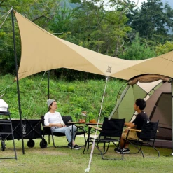 DoD Beetle Tarp - Tan -Roam Ready TT5 655 TN 2