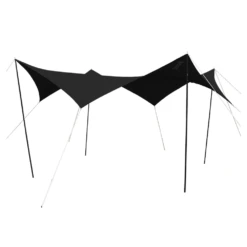 DoD Okura Tarp - Black 17 DoD Okura Tarp - Black -Roam Ready TT8 583 BK 16 1a881e4e ab7b 4ee8 b9b8 3d10f081ad27