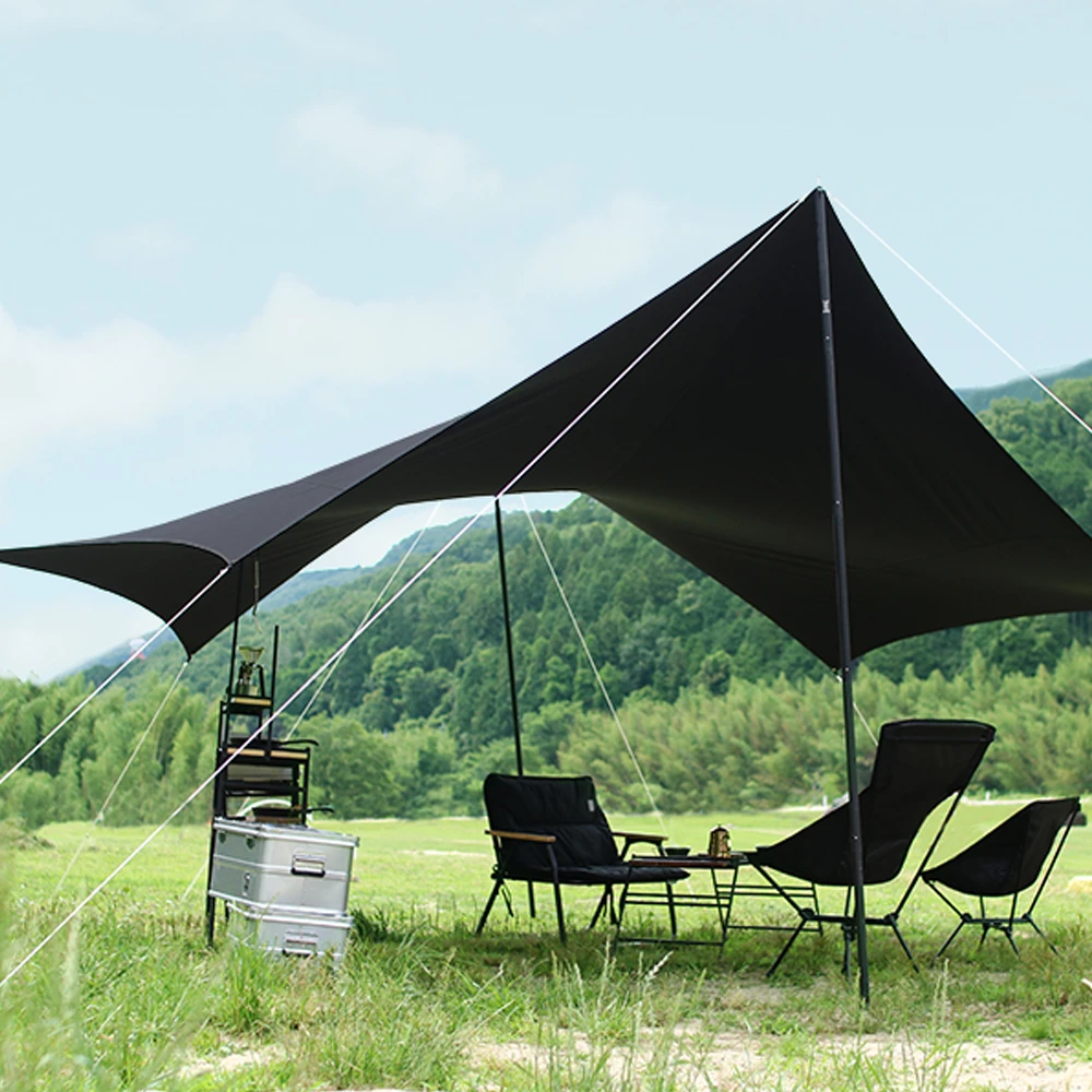 DoD Okura Tarp - Black 11 DoD Okura Tarp - Black - Image 9