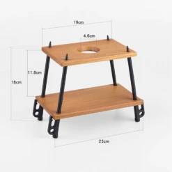 Thous Winds Solid Wood Coffee Table -Roam Ready TW9016 08