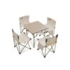 Adventurer Tanxianzhe Camping Table And Chairs Set - Khaki 2 Adventurer Tanxianzhe Camping Table And Chairs Set - Khaki -Roam Ready TXZ 150DH