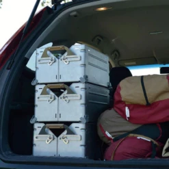 Snow Peak Stacking Shelf Container 16 Snow Peak Stacking Shelf Container -Roam Ready UG 055G 04