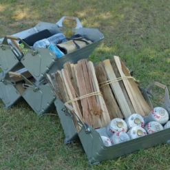 Snow Peak Stacking Shelf Container 17 Snow Peak Stacking Shelf Container -Roam Ready UG 055G 05