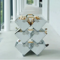 Snow Peak Stacking Shelf Container 18 Snow Peak Stacking Shelf Container -Roam Ready UG 055G 06