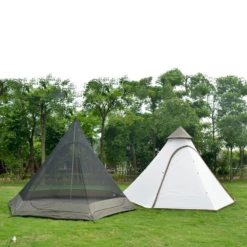 Vidalido Cone Teepee Tent - Black -Roam Ready VIDALIDOCONETEEPEETENTBLACK 06