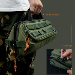 KZM Field Multi Tool Bag -Roam Ready features