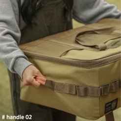 KZM Field Multi Carry Bag 70L & 80L -Roam Ready handle2