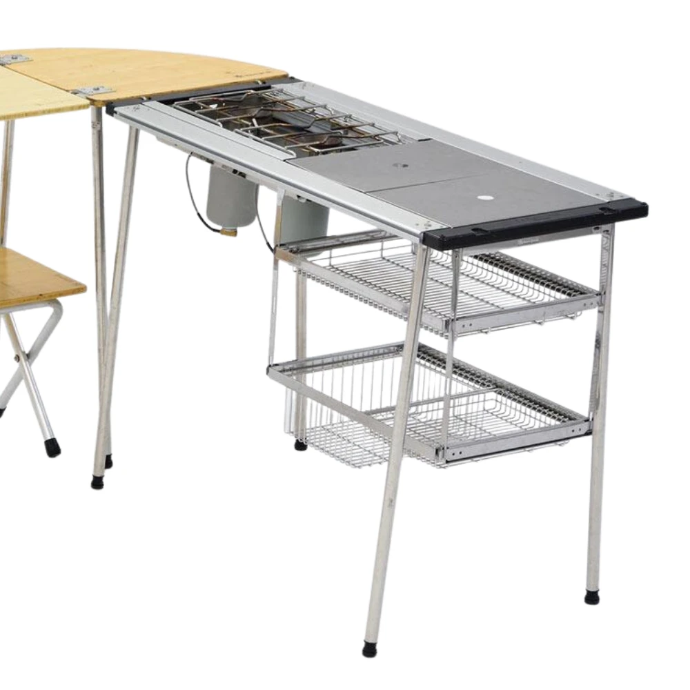 Snow Peak Hanging Rack Frame 2 Stages Set 5 Snow Peak Hanging Rack Frame 2 Stages Set - Image 3