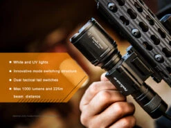 Fenix TK25UV White 1000LM + 3000mW -Roam Ready p3 E 74276.1537290420