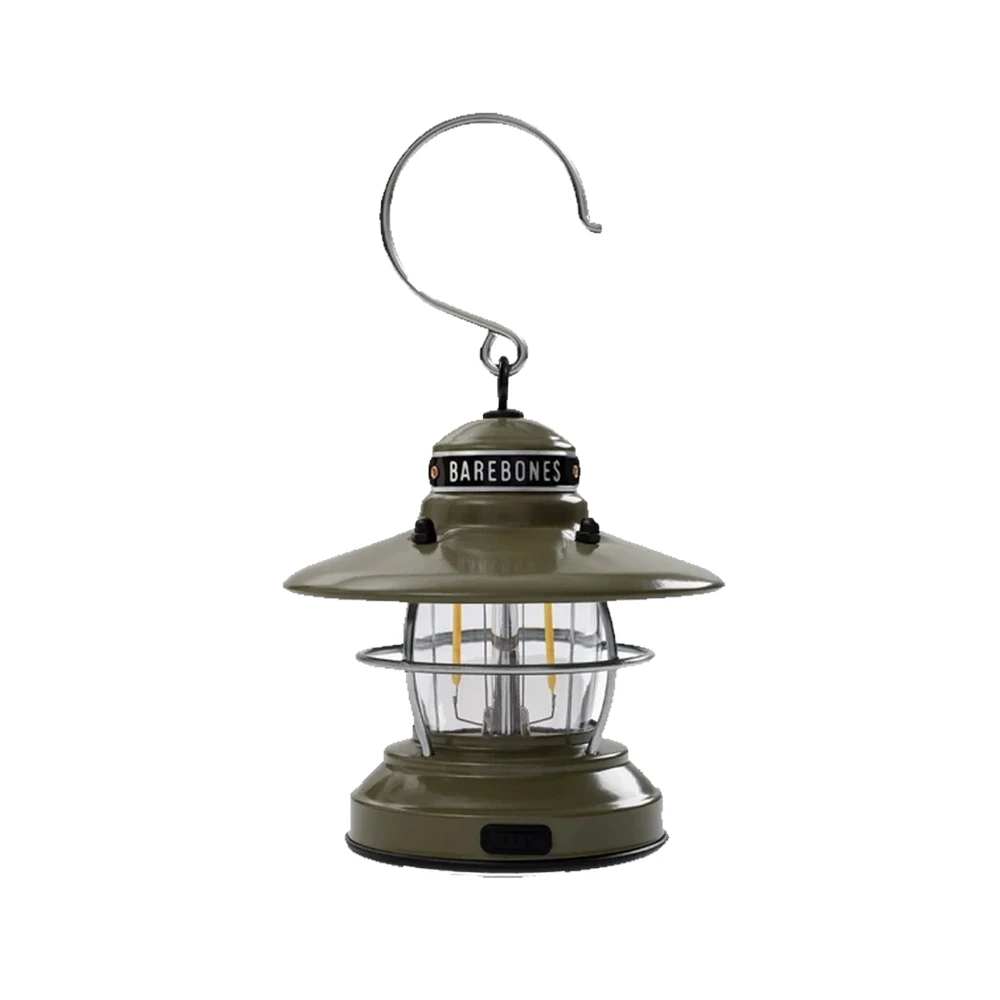 Barebones Edison Mini Lantern - Olive Drab 3 Barebones Edison Mini Lantern - Olive Drab
