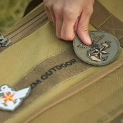 KZM Field Multi Carry Bag 70L & 80L -Roam Ready velcropatch