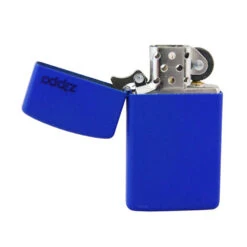 Zippo 1630ZL Slim Royal Blue Matte With Zippo Logo - Refillable Windproof Lighter -Roam Ready zippo 1630 3