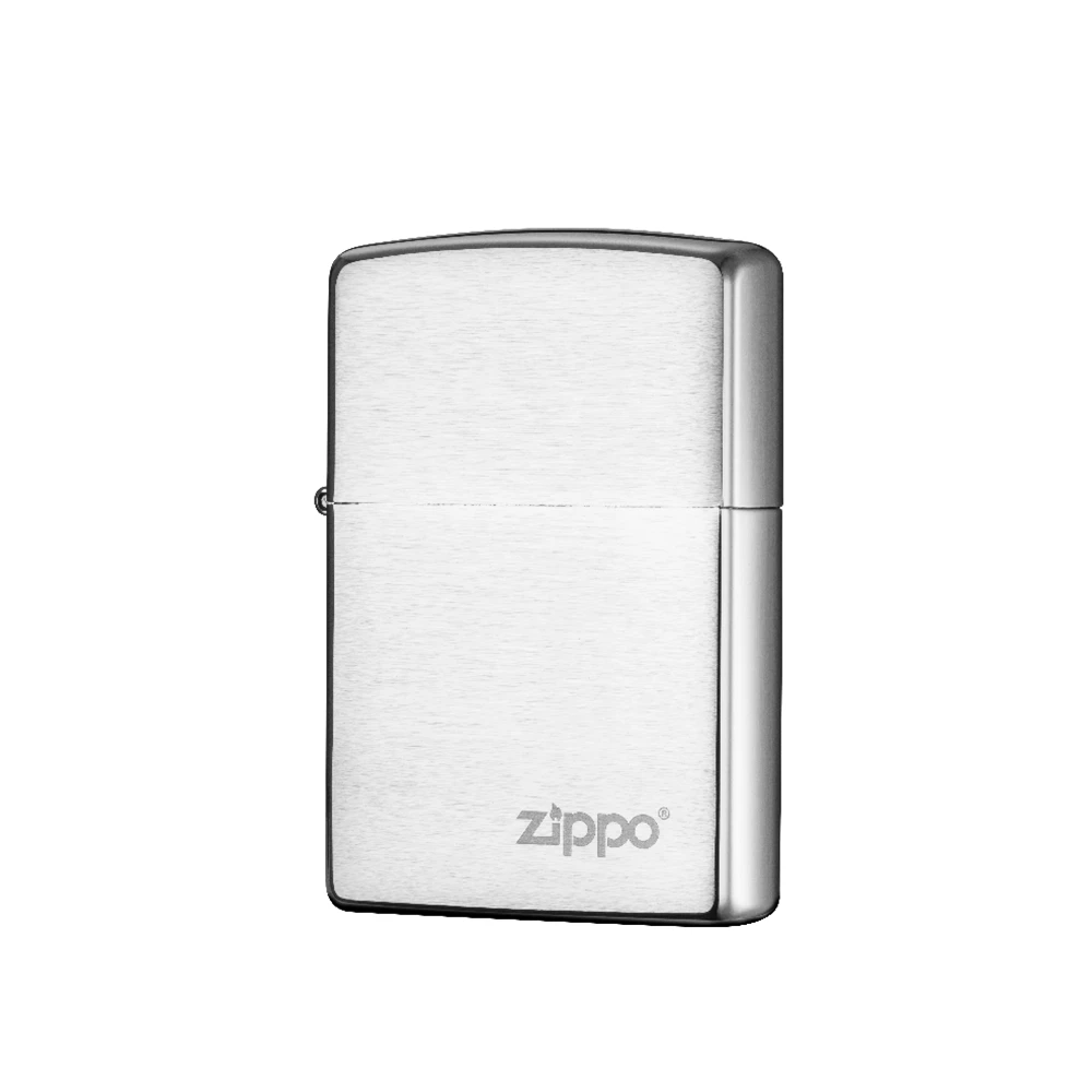 Zippo 200zl Classic Brushed Chrome With Zippo Logo - Refillable Windproof Lighter 4 Zippo 200zl Classic Brushed Chrome With Zippo Logo - Refillable Windproof Lighter - Image 3