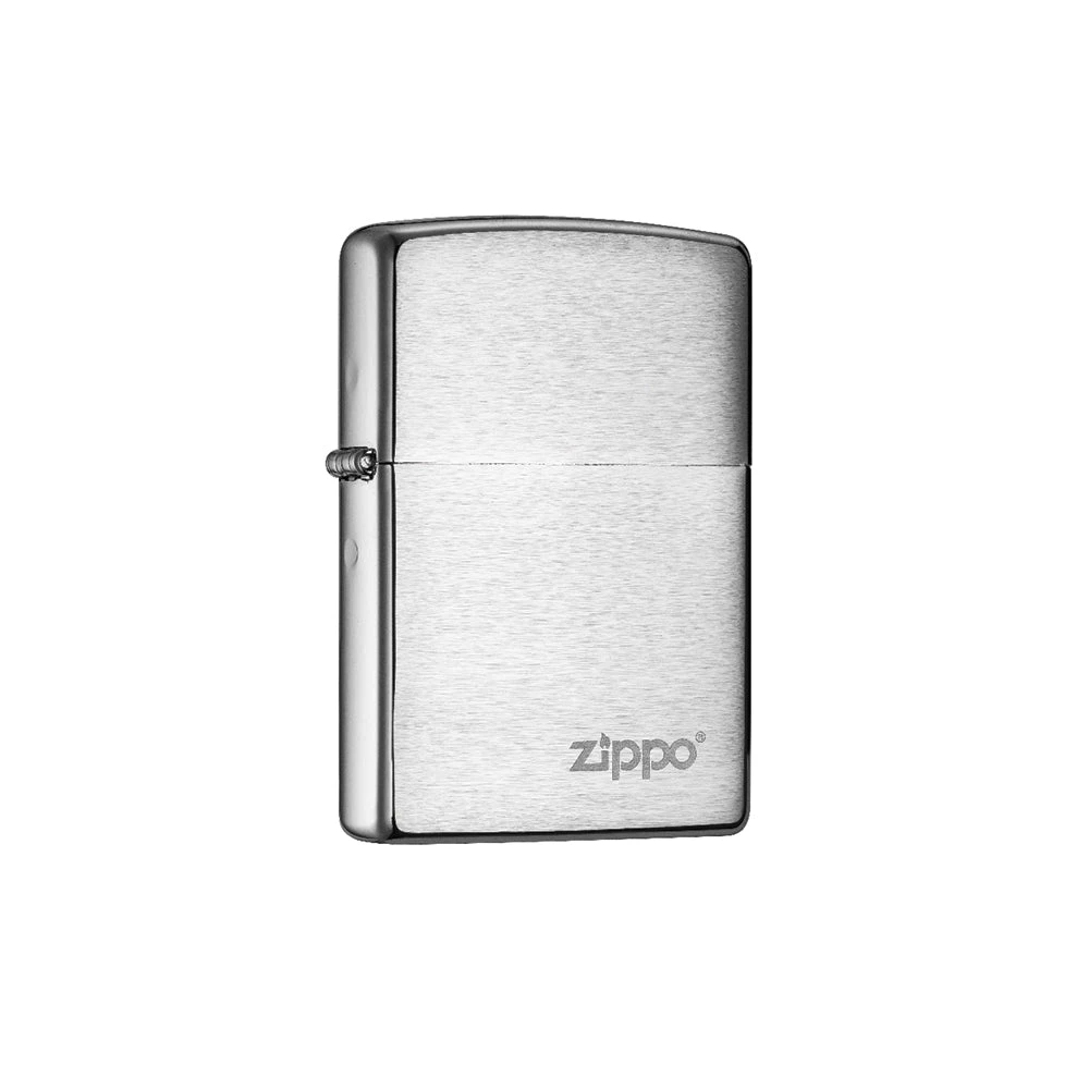 Zippo 200zl Classic Brushed Chrome With Zippo Logo - Refillable Windproof Lighter 2 Zippo 200zl Classic Brushed Chrome With Zippo Logo - Refillable Windproof Lighter