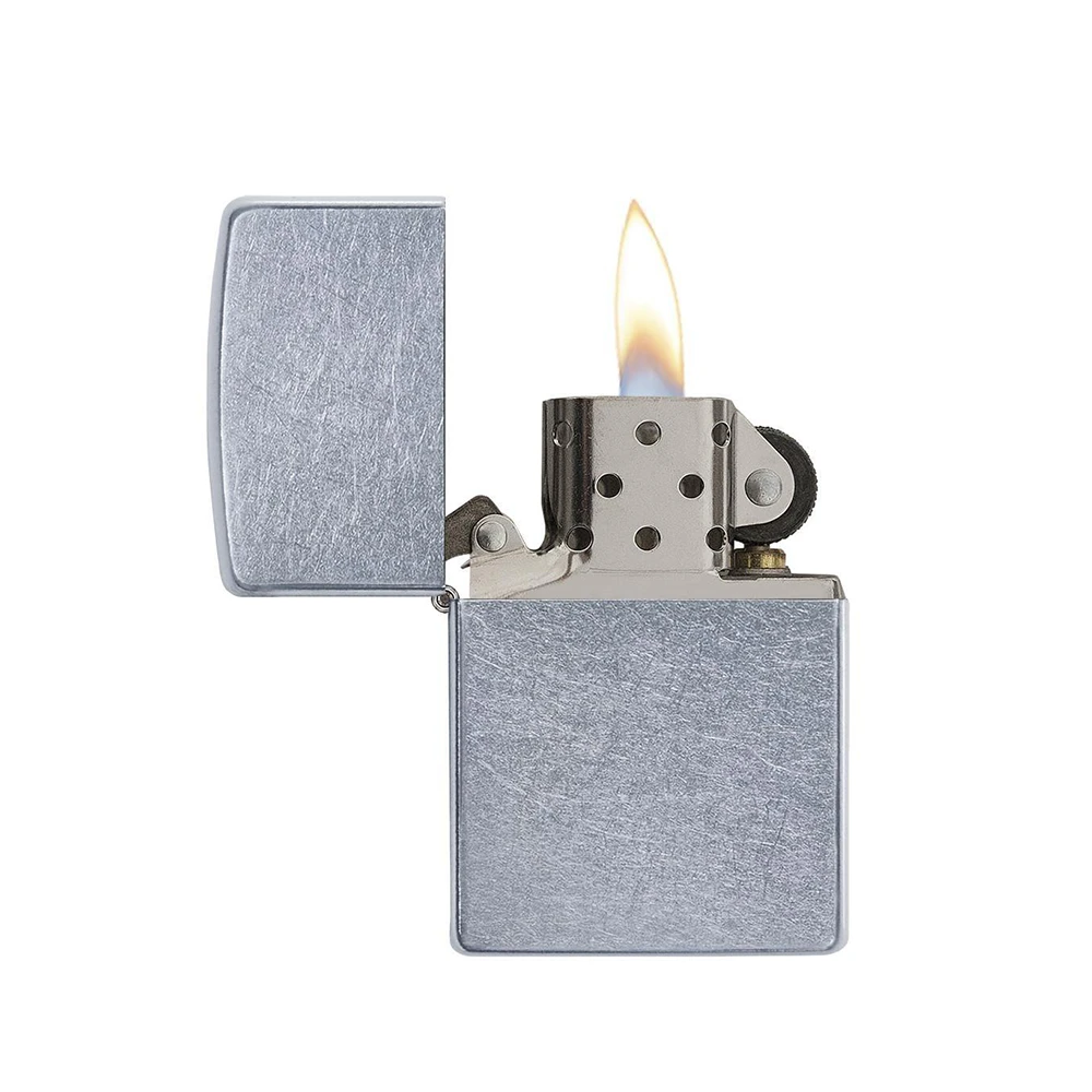 Zippo 207 Classic Street Chrome - Refillable Windproof Lighter 4 Zippo 207 Classic Street Chrome - Refillable Windproof Lighter - Image 2