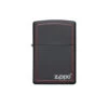 Zippo 218ZB Classic Black And Red Zippo - Refillable Windproof Lighter -Roam Ready zippo 218zb