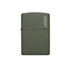 Zippo 221ZL Green Matte With Zippo Logo - Refillable Windproof Lighter -Roam Ready zippo 221ZL