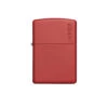 Zippo 233ZL Red Matte With Zippo Logo - Refillable Windproof Lighter -Roam Ready zippo 233zl