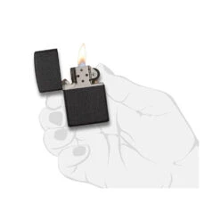 Zippo 236 Classic Black Crackle™ - Refillable Windproof Lighter -Roam Ready zippo 236 5