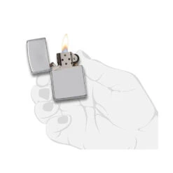 Zippo 250 Classic Lighter Windproof - Refillable Windproof Lighter -Roam Ready zippo 250 6