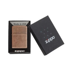 Zippo 301FB Antique Copper - Refillable Windproof Lighter -Roam Ready zippo 301 4
