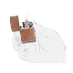Zippo 301FB Antique Copper - Refillable Windproof Lighter -Roam Ready zippo 301 6